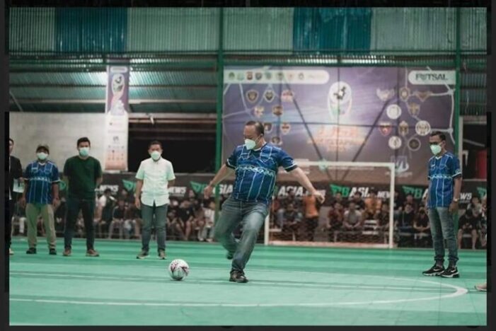 Sekda Resmi Buka Liga Asosiasi Futsal Ketapang