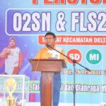 Wakil Bupati Ketapang H. Farhan menutup kegiatan O2SN (Olimpiade Olahraga Siswa Nasional) dan FLS2N (Festival Lomba Seni Siswa Nasional) Tingkat Kecamatan Delta Pawan,