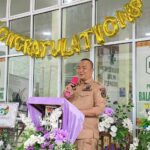 Sekretaris Daerah (Sekda) Kabupaten Ketapang, Alexander Wilyo, S.STP, M.Si meresmikan gedung baru Puskesmas Rawat Inap Balai Berkual